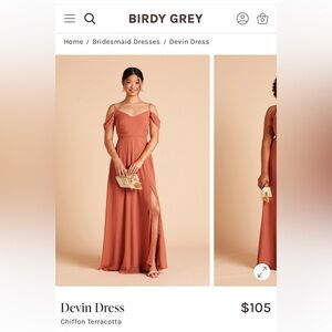 Birdy Grey Terracotta Devin Maxi Dress